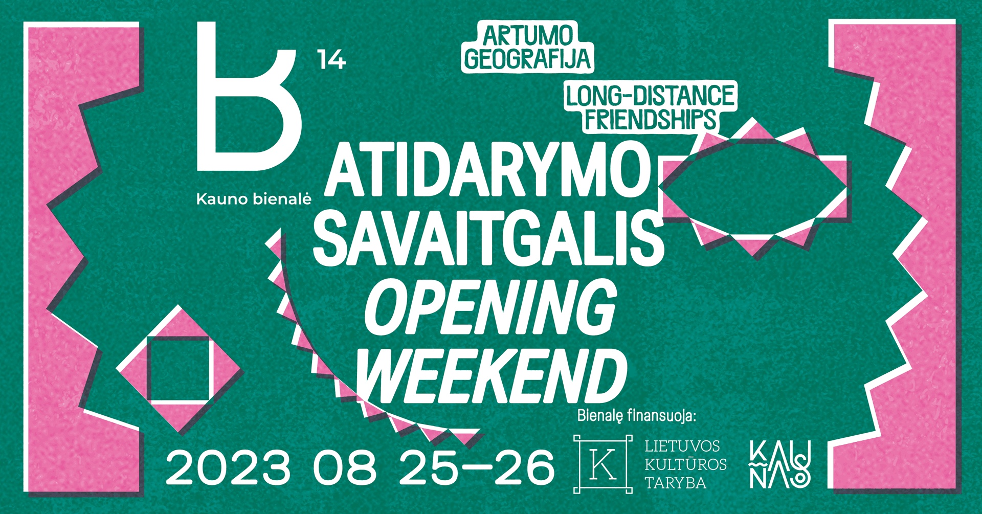 14-oji Kauno bienalė: atidarymo savaitgalio programa