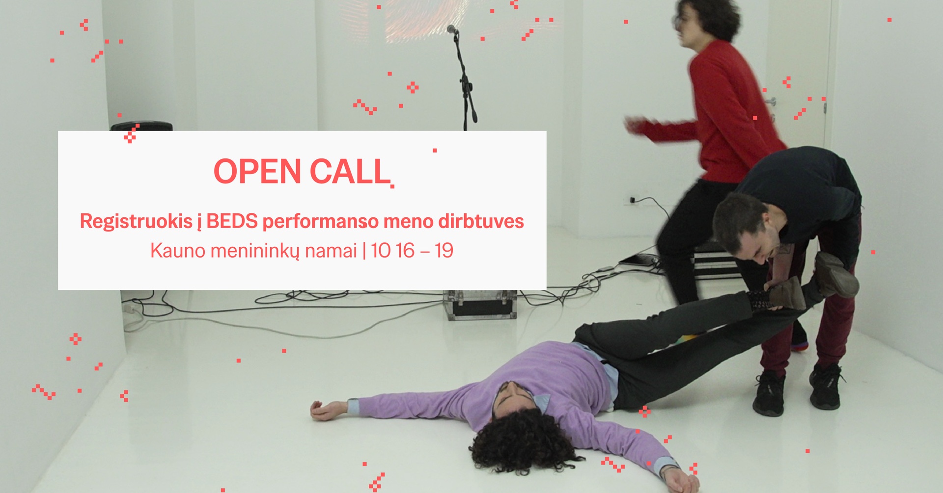 Menininkų kolektyvo BEDS dirbtuvės „Groundplay” | Atviras kvietimas menininkams