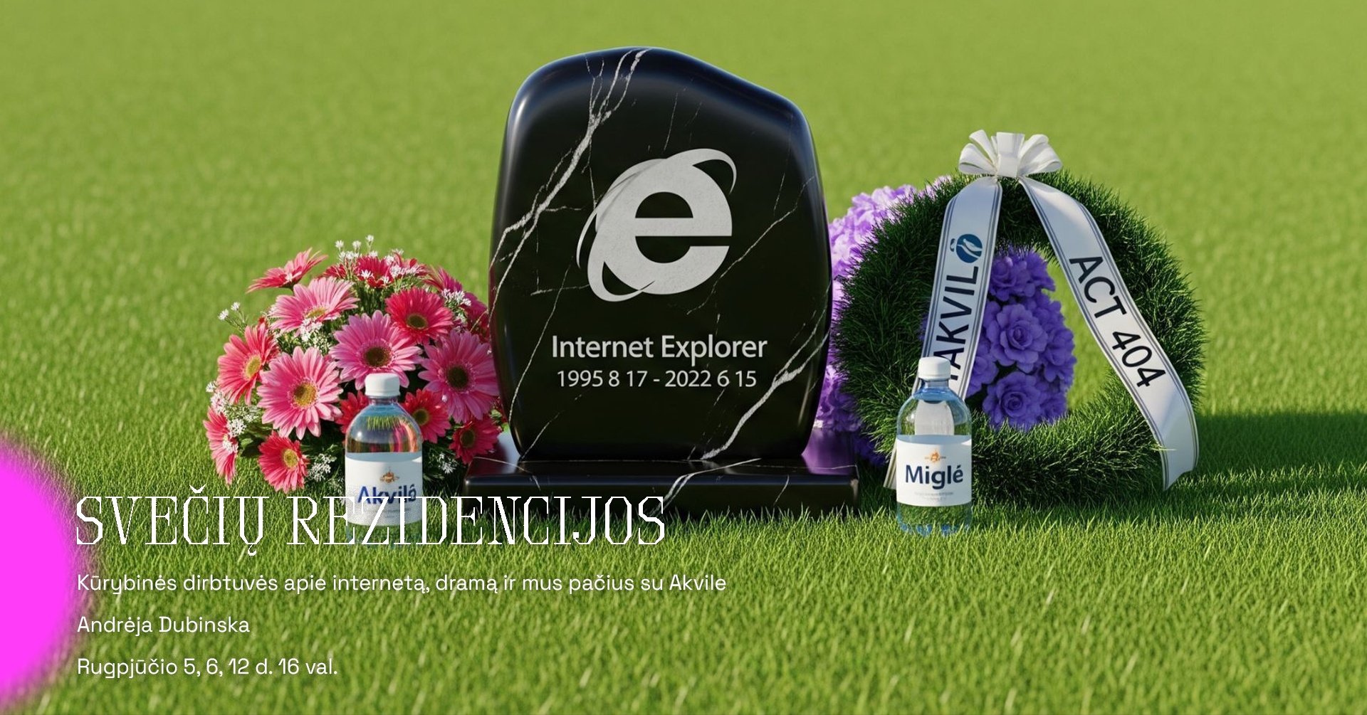 Svečių rezidencijos | Kūrybinės dirbtuvės su Akvile Andrėja | Kauno menininkų namai