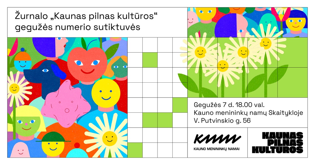 Žurnalo „Kaunas pilnas kultūros“ gegužės numerio sutiktuvės | Kauno menininkų namai
