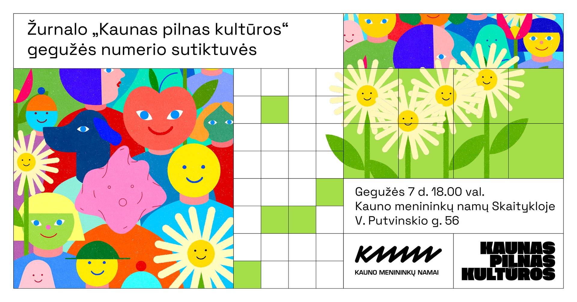 Žurnalo „Kaunas pilnas kultūros“ gegužės numerio sutiktuvės | Kauno menininkų namai