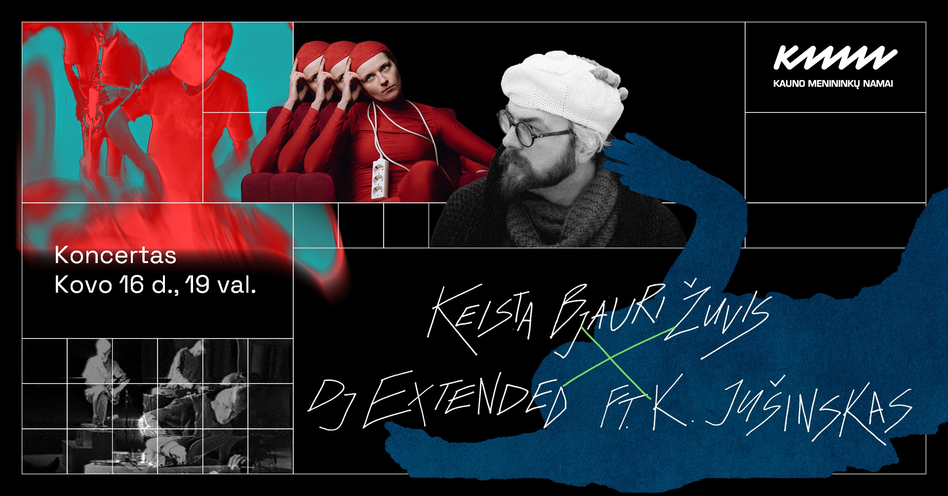 Keista bjauri žuvis x DJ Extended ft. Kazimiera Jušinskas | Koncertas | Kauno menininkų namai