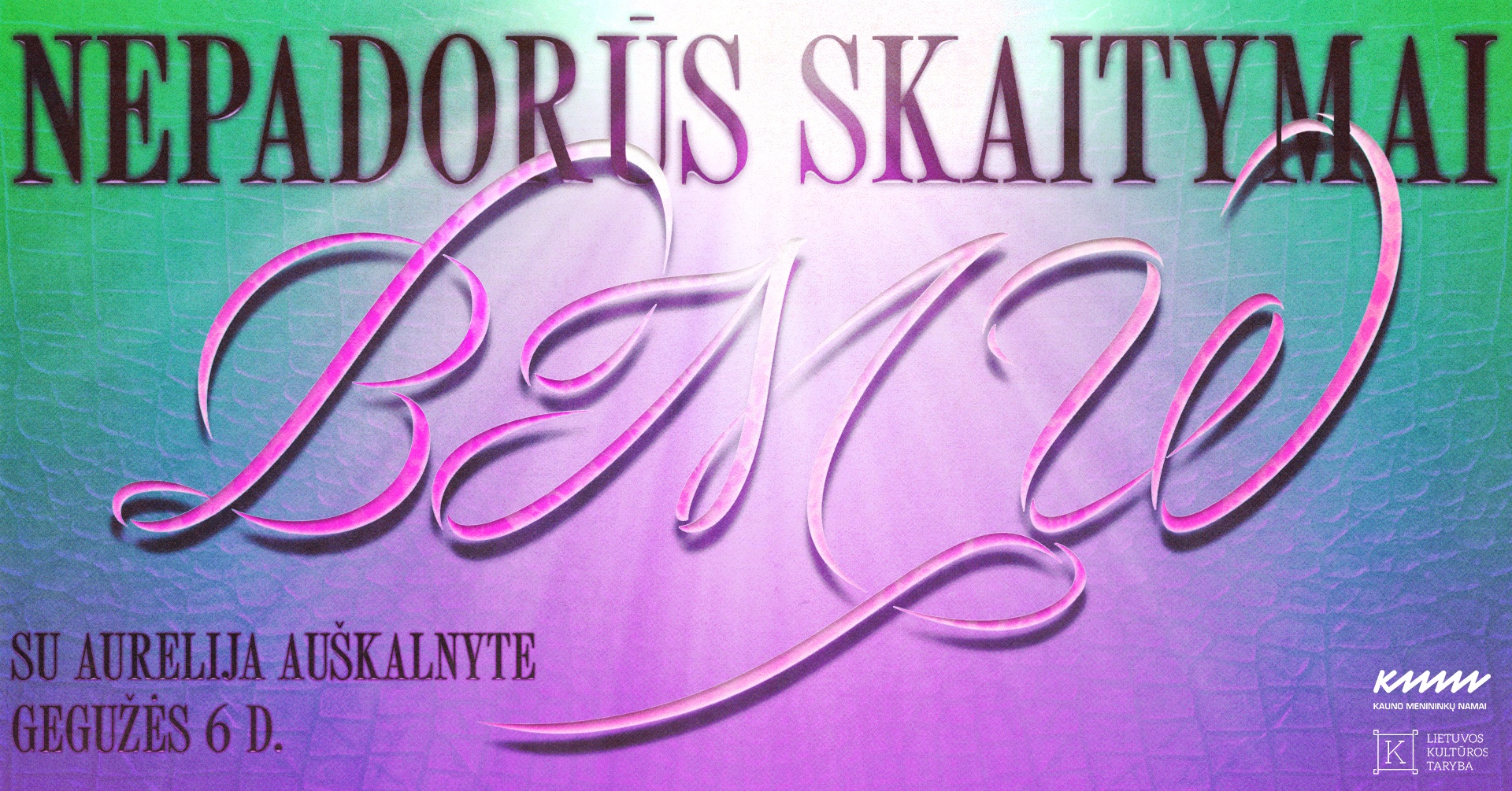 Nepadorūs skaitymai II. Maskulinizmo politika | Kauno menininkų namai