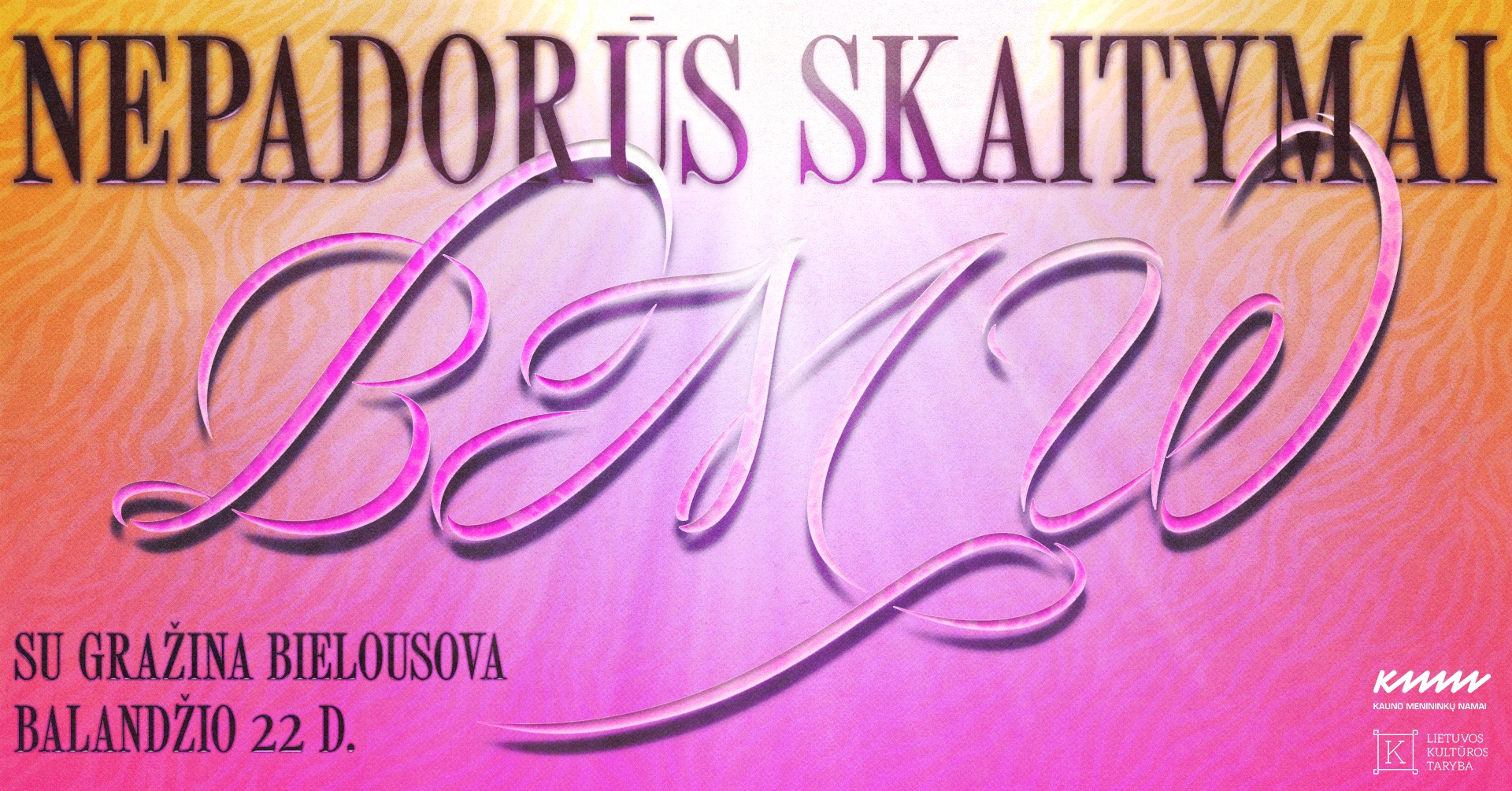 Nepadorūs skaitymai. BMW