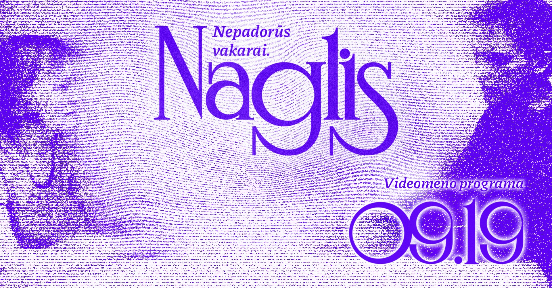Nepadorūs vakarai. Naglis | Videomeno programa