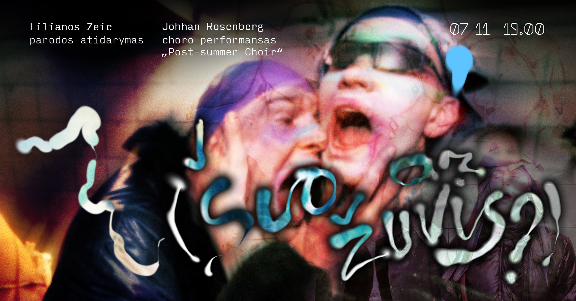 Sapnas pilvu į viršų (šuo ar žuvis?) | Liliana Zeic + Johhan Rosenberg | Kauno menininkų namai