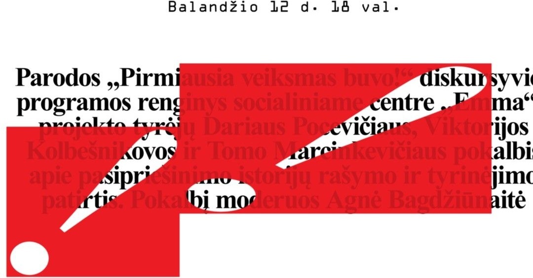 PIRMIAUSIA VEIKSMAS BUVO! | Pokalbis apie neparašytas istorijas